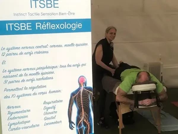 Support massage au Trail de Melgven